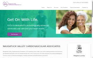 Naugatuck Valley Cardiovascular Associates, LLC website