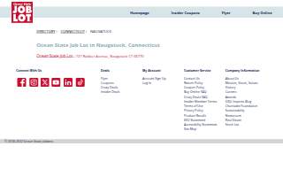 Ocean State Job Lot website