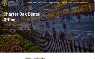 Charter Oak Dental website