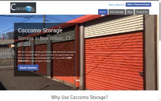 Coccomo Storage website