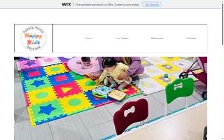 Happy Kids Family Home Daycare website