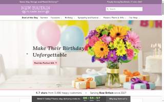 New Britain Flower Shop website