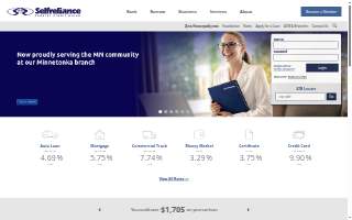 Selfreliance Federal Credit Union of New Britain website