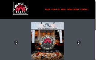 Slice Wood Fired Pizza website