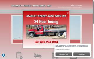 Stanley Street Auto Body Inc website