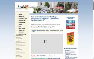 ApolloX Pest Control of New Canaan website