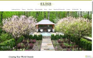 Elise Landscapes & Nursery LLC website