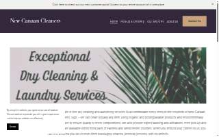 New Canaan Cleaners website