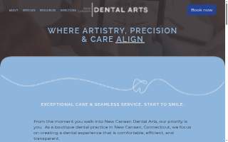 New Canaan Dental Arts website