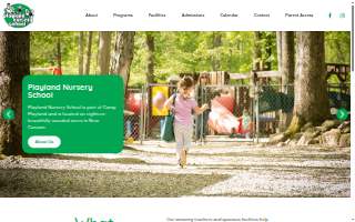 PlayLand Nursery School website