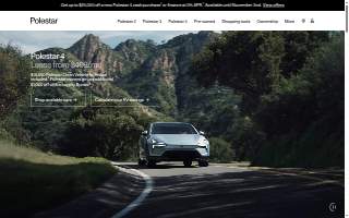 Polestar New Canaan website