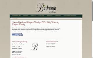 Birchwoods Banquet Facility of New Haven website