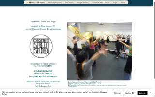 Chestnut Street Studio website
