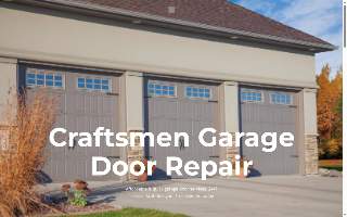 Craftsmen Garage Door Repair website