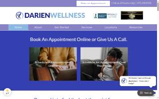 Darien Wellness New Haven website