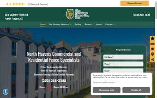 Frankson Fence Co website