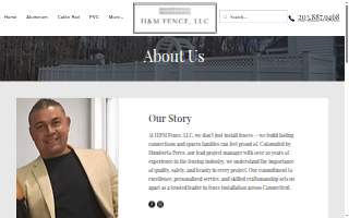 H&M Fence, LLC website
