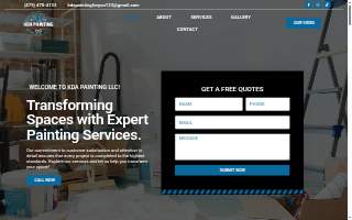 Kda Painting LLC website