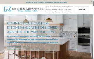 Kitchen Advantage of New Haven website