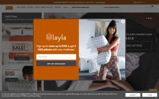 Layla Sleep Inc. website