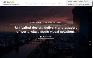 ProAV website