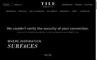 Tile America New Haven website