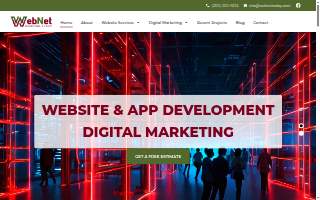 WebNet Marketing Studio website