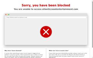 Atlantic Coast Entertainment website