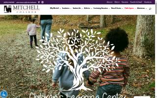 Children's Learning Center at Mitchell College website