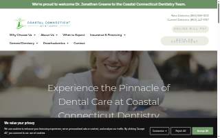 Coastal CT Dentistry website