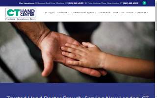 Connecticut Hand Center website