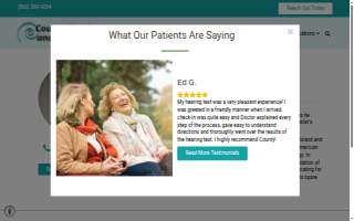 County Hearing & Balance website