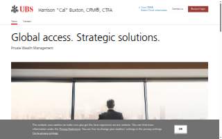 Harrison Buxton, CPM®, CTFA - UBS Financial Services Inc. website