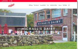 Michael's Dairy website