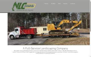 NLC Landscaping & Excavation website