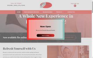 One Personal Grooming Studio website
