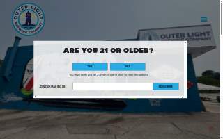 Outer Light Brewing Company website