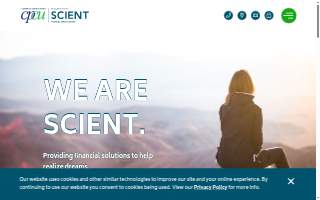 Scient Federal Credit Union of New London website