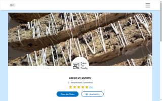 Baked By Bunchy website