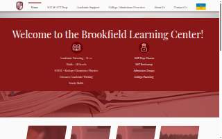 Brookfield Learning Center website