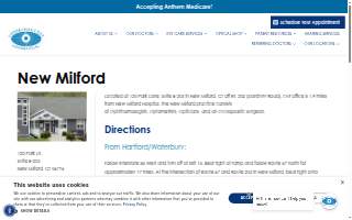Connecticut Eye Consultants, P.C. of New Milford website