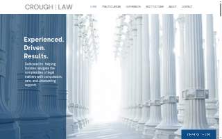 Crough Law PC website