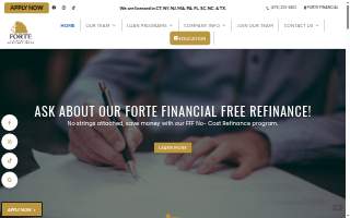 Forte Financial website