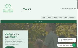 Future at Home Care LLC website