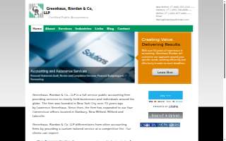 Greenhaus Riordan & Co LLP website