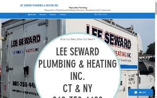 Lee Seward Plumbing & Heating Inc. website