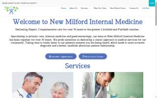 New Milford Internal Medicine website