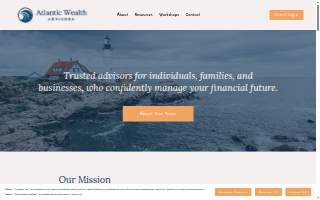 Atlantic Wealth Advisors website