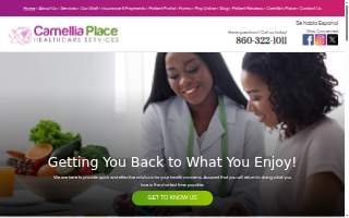 Camellia Place Healthcare Services website