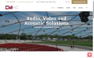 CMI Sound Systems website